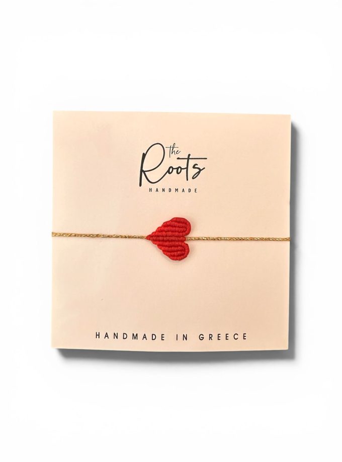 The Roots Red Heart Bracelet